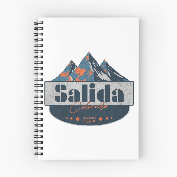 Item preview, Estación de esquí de Salida, Colorado, diseño de montaña designed and sold by Wanderful-roads.