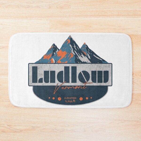 Item preview, Ludlow Ski Resort, Vermont, Mountain Design designed and sold by Wanderful-roads.