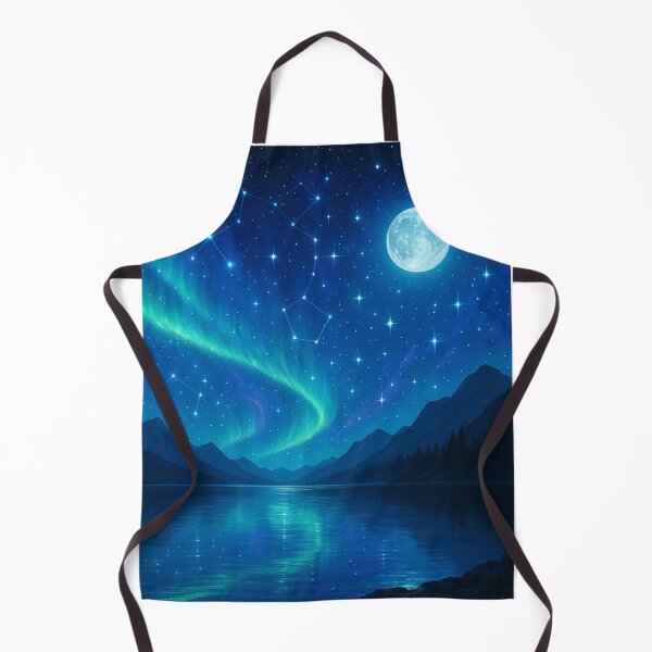 Item preview, Aurora Reflections: Celestial Dreams Over a Mountain Lake designed and sold by OandSDesigns23.