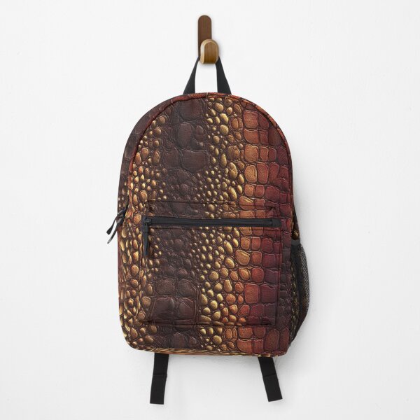 Item preview, Artistic Natural Crocodile Skin Pattern For Nature Print Fan designed and sold by RoyalStarsPatts.