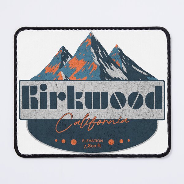 Item preview, Kirkwood Ski Resort, California, Mountain Design designed and sold by Wanderful-roads.