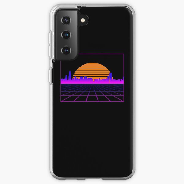 Synthwave, Retrowave Design For The Eighties Music Lovers Samsung Galaxy Soft Case