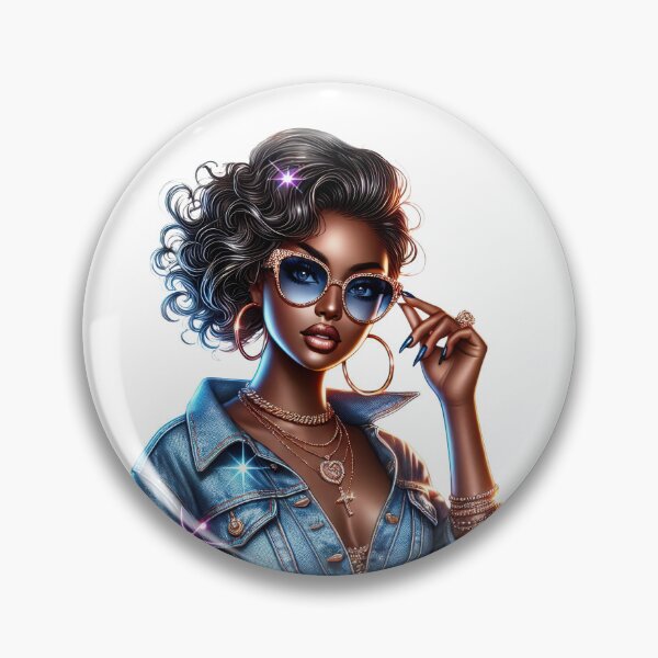 Item preview, Glam Denim Queen with Sparkling Style designed and sold by Lulunza.