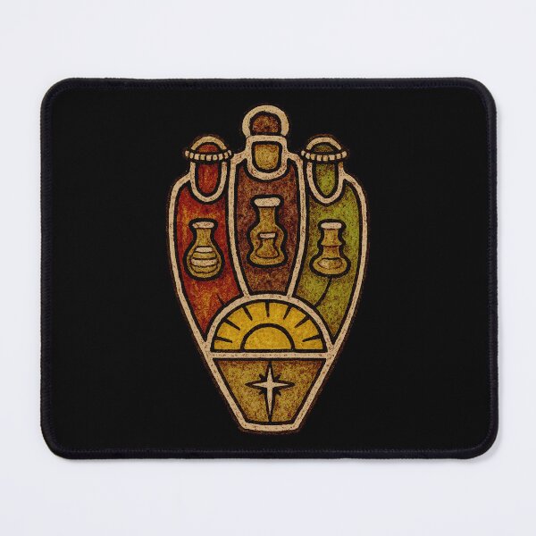 Item preview, Three Wise Men Tribal Emblem – Spiritual Nativity designed and sold by SoLunAgua ..