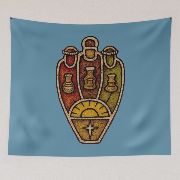 Item preview, Three Wise Men Tribal Emblem – Spiritual Nativity designed and sold by SoLunAgua ..