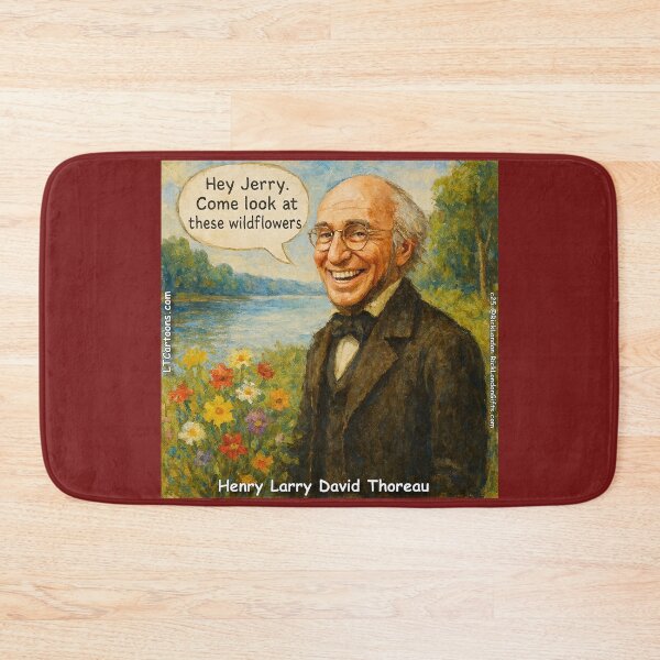 Item preview, Henry Larry David Thoreau: Wildflowers & Wit at Walden designed and sold by Rick London Gifts.