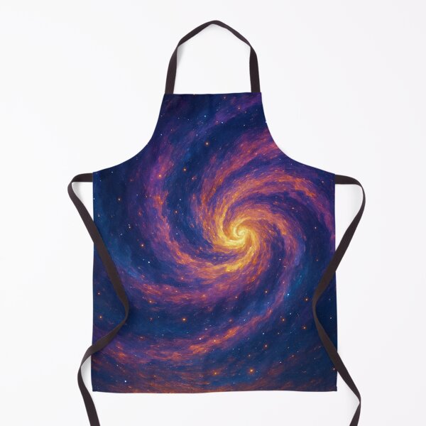 Item preview, Galactic Spiral Bloom – Vibrant Cosmic Swirl Nebula Art Print designed and sold by OandSDesigns23.