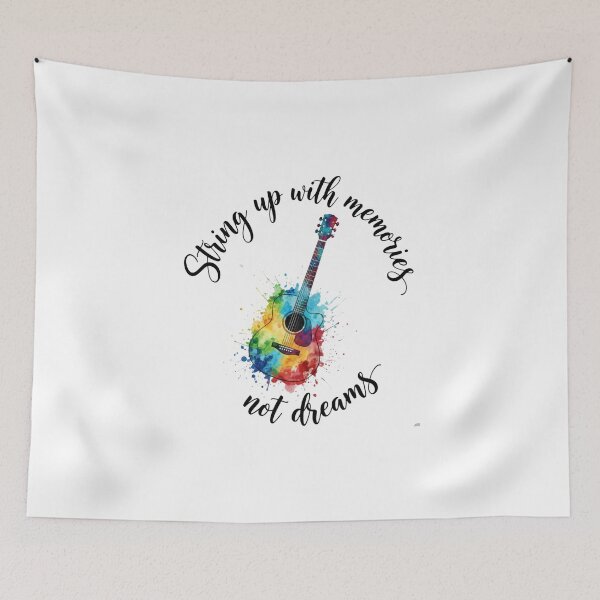 Item preview, String Up With Memories:Rainbow Acoustic:  designed and sold by ZyVoAli.