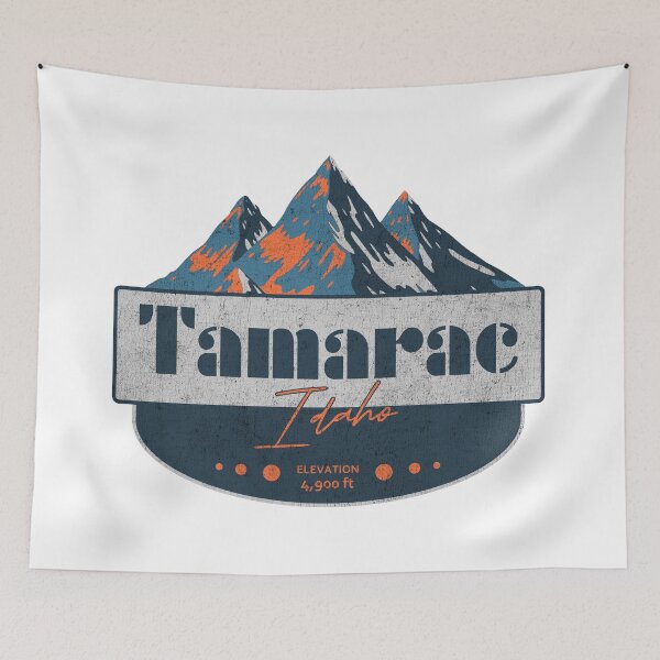 Item preview, Tamarack Ski Resort, Idaho, Mountain Design designed and sold by Wanderful-roads.