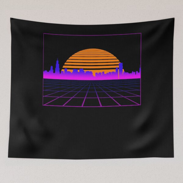 Item preview, Synthwave, Retrowave Design For The Eighties Music Lovers designed and sold by Tengerimalac75.