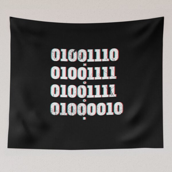 Item preview, NOOB In Binary Code designed and sold by BlueRockDesigns.