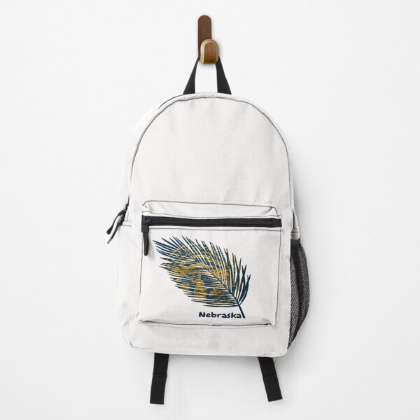 Item preview, Abstract Nebraska Flag – Feather Shape Design designed and sold by ArteJorge48.