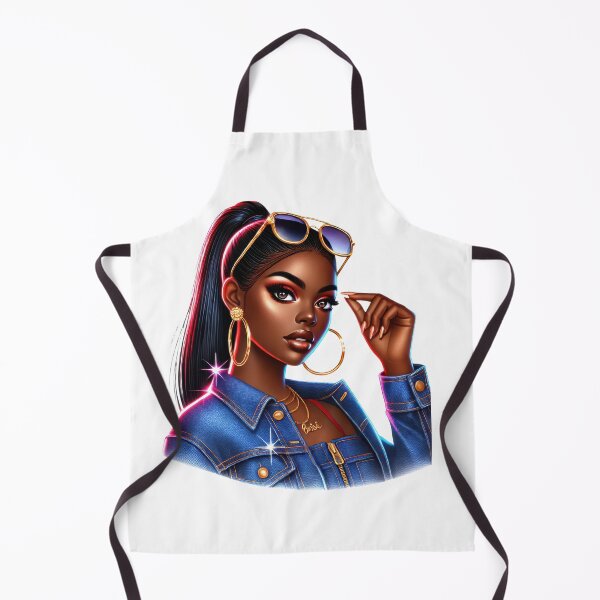 Item preview, Luxury Denim Diva with Black Girl Magic designed and sold by Lulunza.