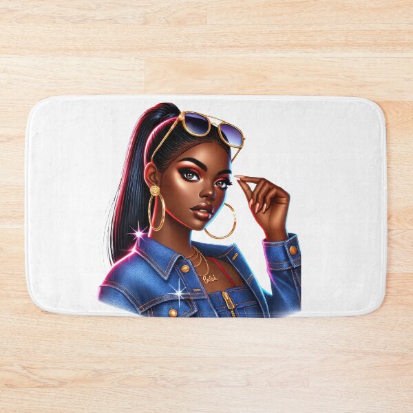 Item preview, Luxury Denim Diva with Black Girl Magic designed and sold by Lulunza.