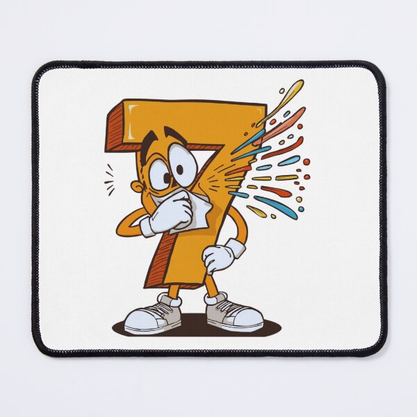 Item preview, Funny Sick Seven 67 Meme Halloween Cartoon Design designed and sold by MirelaSorescu.