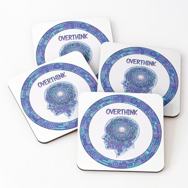 Item preview, The Overthinking Mind designed and sold by griez.