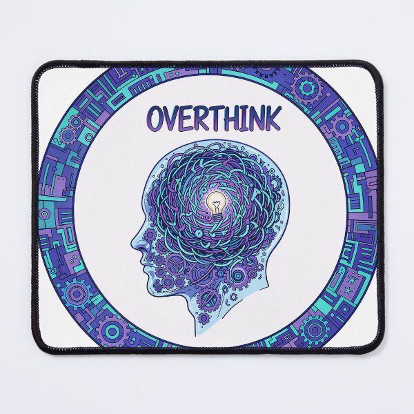 Item preview, The Overthinking Mind designed and sold by griez.