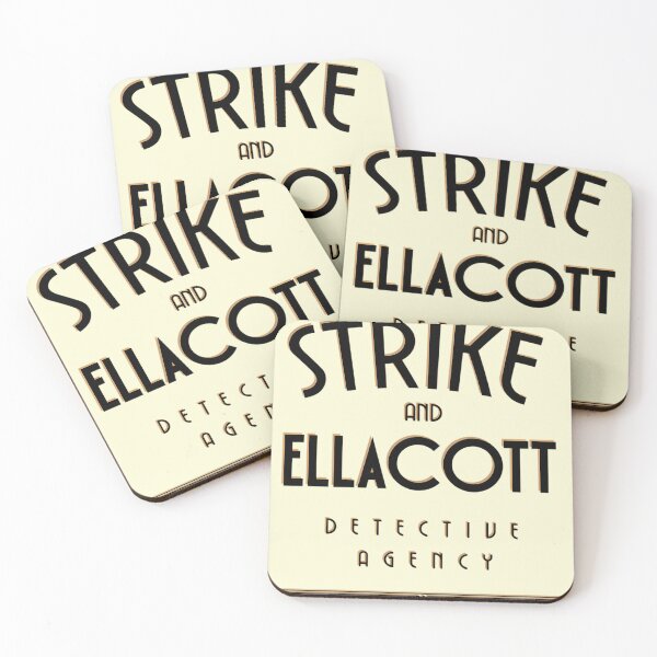 Item preview, 479-Strike-And-Ellacott-Detective-Agency-Logo-(Strike-Series) designed and sold by CoShanahan9.