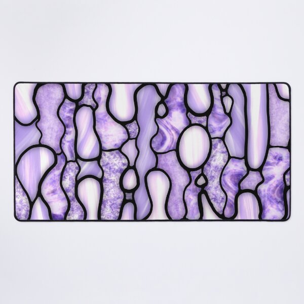 Item preview, Lava lamp stained glass pastel purple designed and sold by RipleyDrips.
