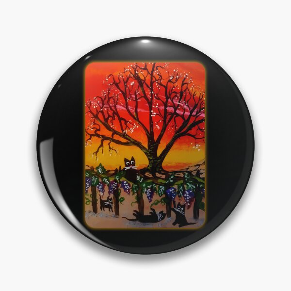 Item preview, Sunset Vineyard Cats designed and sold by GazahtArrt.