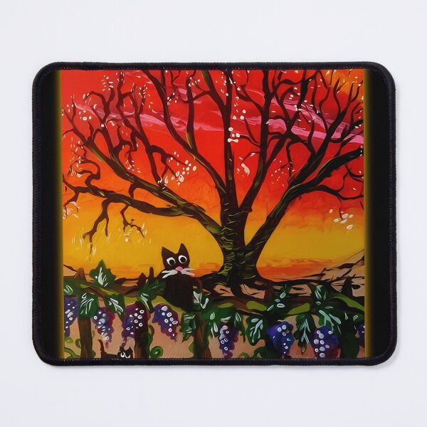 Item preview, Sunset Vineyard Cats designed and sold by GazahtArrt.
