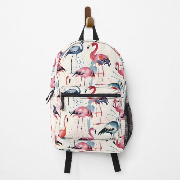 Item preview, Pink Flamingo Watercolor Pattern – Tropical Summer Design designed and sold by Dream Garden.
