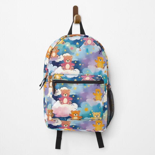 Item preview, Cute Teddy Bear in the Clouds – Whimsical Watercolor Pattern designed and sold by Dream Garden.