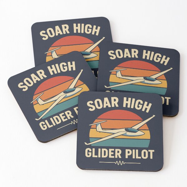 Item preview, Soar High – Retro Glider Pilot Shirt designed and sold by Czerkiz.