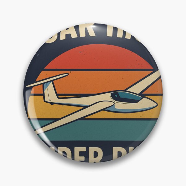 Item preview, Soar High – Retro Glider Pilot Shirt designed and sold by Czerkiz.