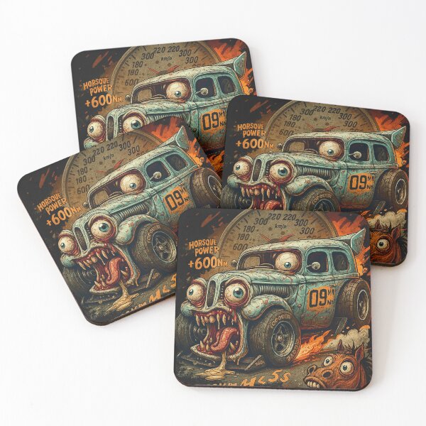 Item preview, HOT ROD - MONSTROUS CAR designed and sold by Jani-art-world.