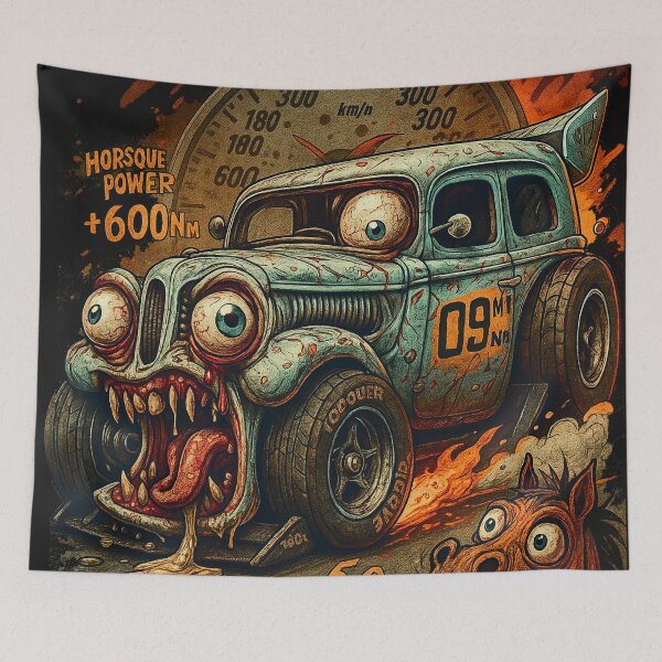 Item preview, HOT ROD - MONSTROUS CAR designed and sold by Jani-art-world.