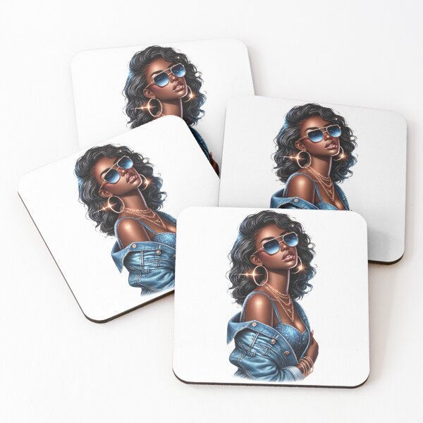Item preview, Bold Denim Glam with Powerful Energy designed and sold by Lulunza.