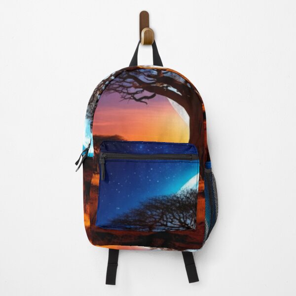 Item preview, mystical African moonlit landscape designed and sold by OandSDesigns23.