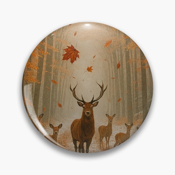 Item preview, Folhas de outono caindo na floresta   designed and sold by Leonornature.