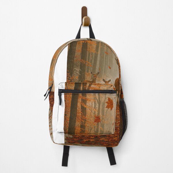Item preview, Folhas de outono caindo na floresta   designed and sold by Leonornature.