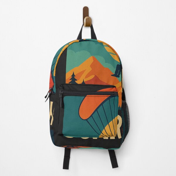 Item preview, Soar High – Retro Glider & Paragliding Design designed and sold by Czerkiz.