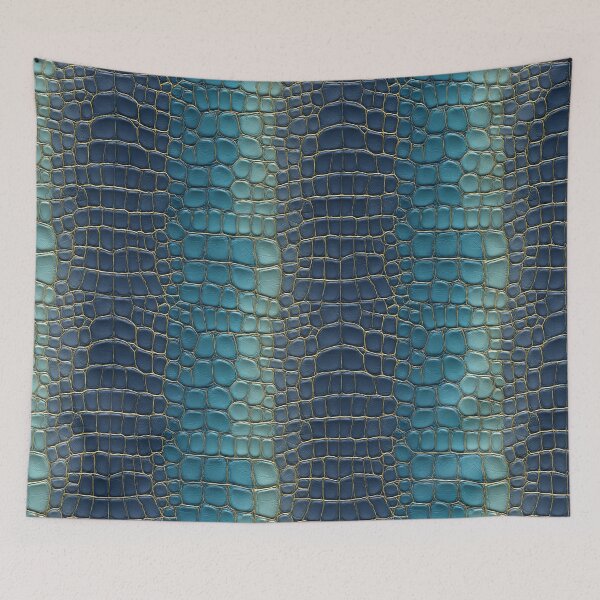 Item preview, Artistic Imitation-Leather Alligator Skin Pattern For Chic Style Lover designed and sold by RoyalStarsPatts.