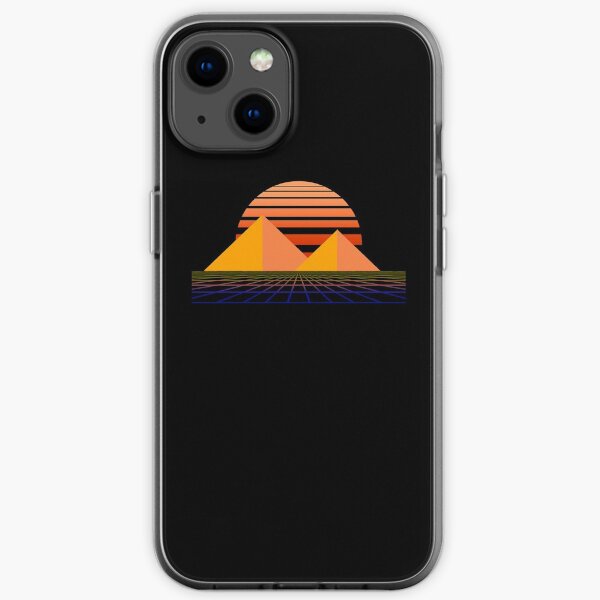 Synthwave, Retrowave Design For The Eighties Music Lovers iPhone Soft Case