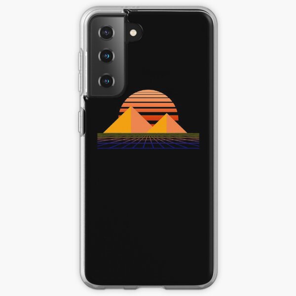 Synthwave, Retrowave Design For The Eighties Music Lovers Samsung Galaxy Soft Case