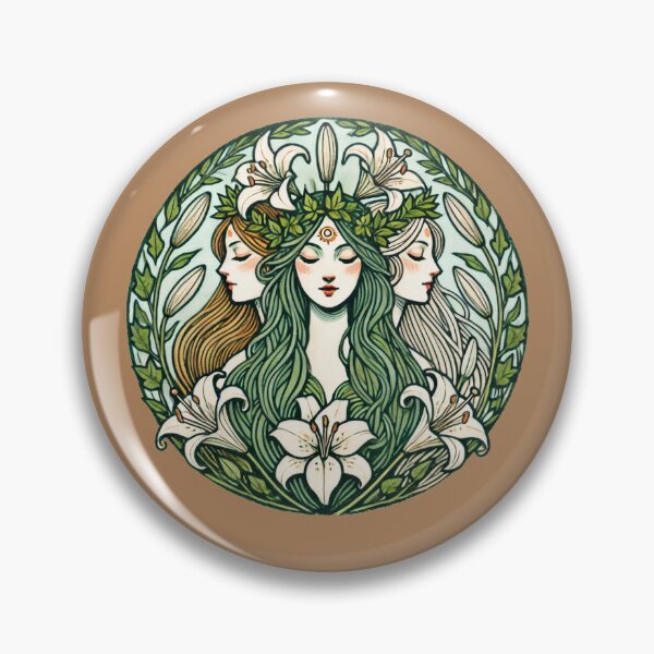 Item preview, Triple Goddess designed and sold by FrictionMaxxing.