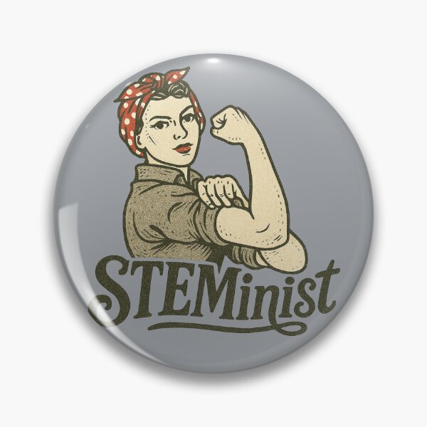 Item preview, Steminist Feminist Science Design for Smart Bold Women Everywhere designed and sold by FrictionMaxxing.
