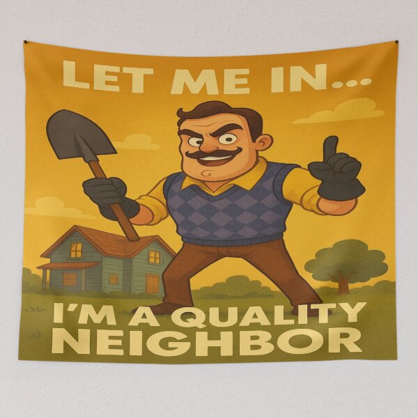 Item preview, Let Me In  I'M  A Quality Neighbor designed and sold by historyandmore.