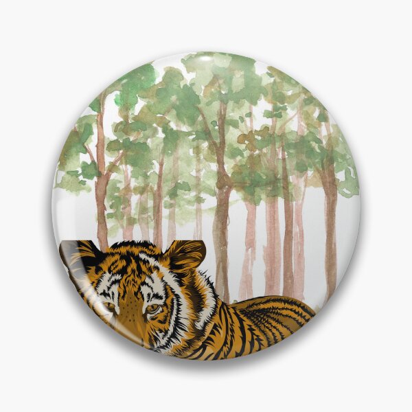 Item preview, A fierce tiger in the big forest designed and sold by Wichcha093-.