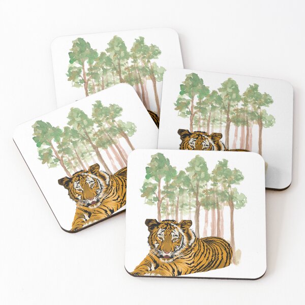 Item preview, A fierce tiger in the big forest designed and sold by Wichcha093-.