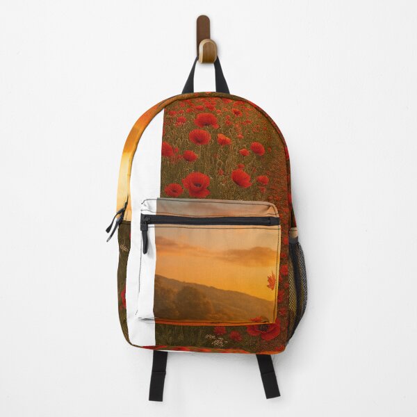 Item preview, Campo florido ao pôr do sol designed and sold by Leonornature.