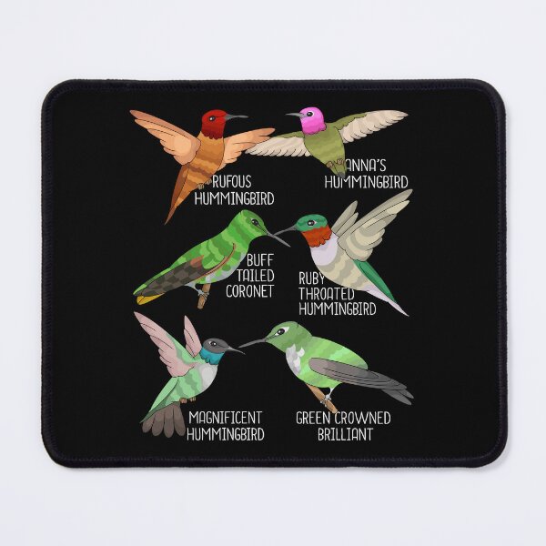 Item preview, Hummingbird Species Bird Watching Lover Hummingbirds designed and sold by DSWShirts.