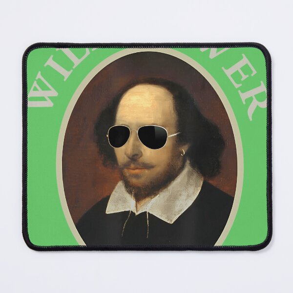 Item preview, William-Shakespeare-Will-Power-Art-Positive-Quote designed and sold by MarcelZbon43.