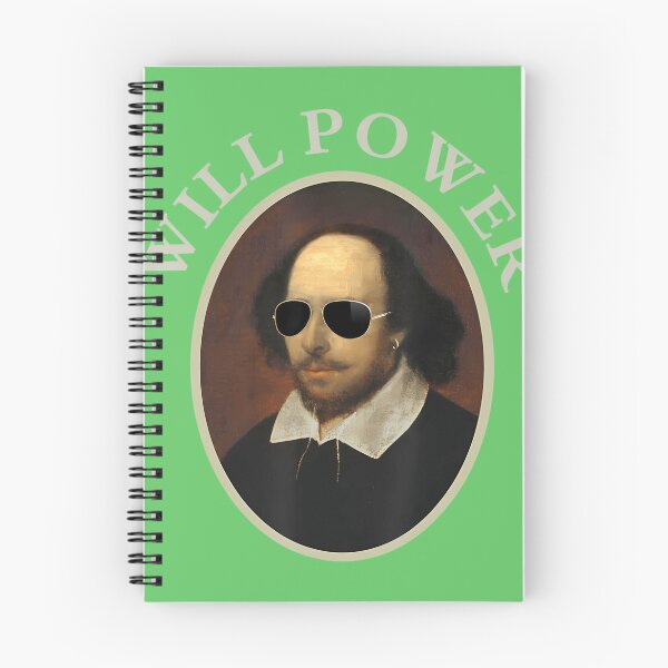 Item preview, William-Shakespeare-Will-Power-Art-Positive-Quote designed and sold by MarcelZbon43.