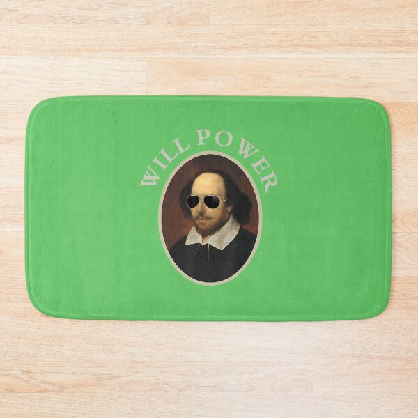Item preview, William-Shakespeare-Will-Power-Art-Positive-Quote designed and sold by MarcelZbon43.