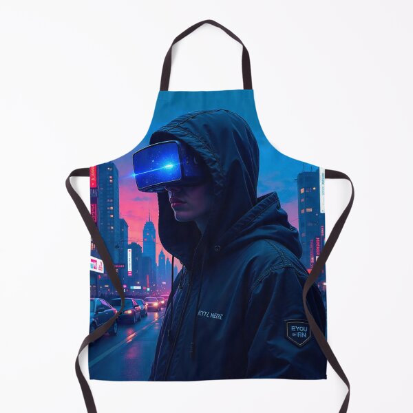 Item preview, Virtual Reality – cyberpunk art and futuristic vision designed and sold by LoomisDreams.